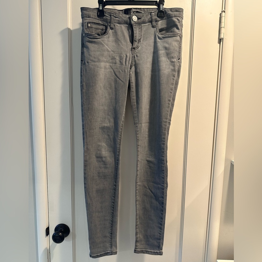 Kut from the Kloth Gray Women's Skinny Jeans - Classic Stretch Denim